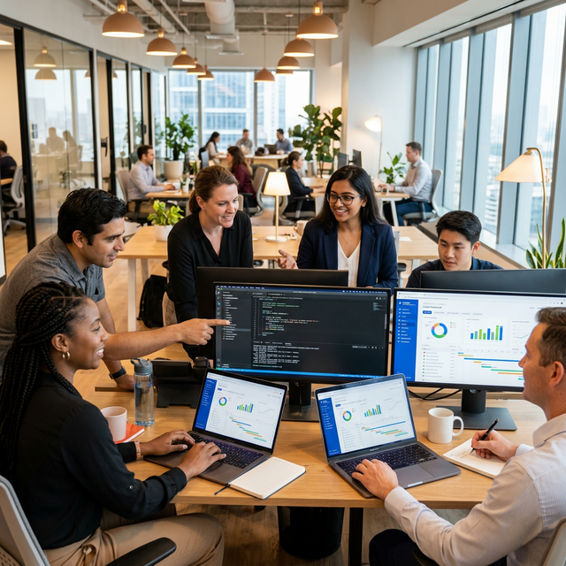 Equipo FASTCORE trabajando